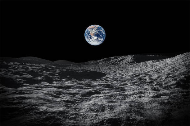 istock view to our planet earth from moon 1178504507