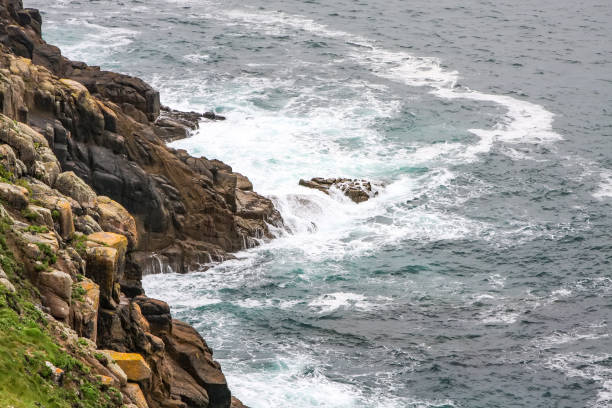 istock very rough coast at Cornwall Great Britain England 1178504593