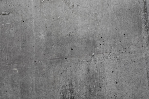 grey textured concrete wall exterior - concret imagens e fotografias de stock