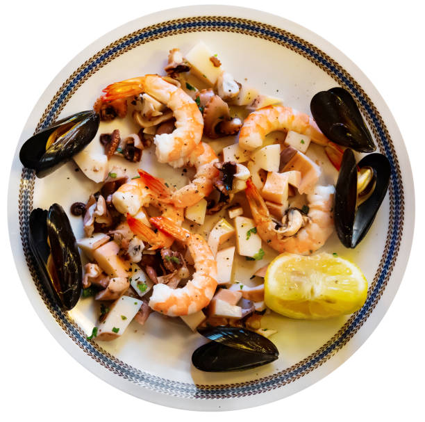 istock Sea frying, fried assorted seafoods 1178511661