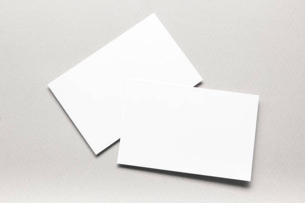 istock Business cards blank. Mockup on color background. Flat Lay. copy space for text 1178511805