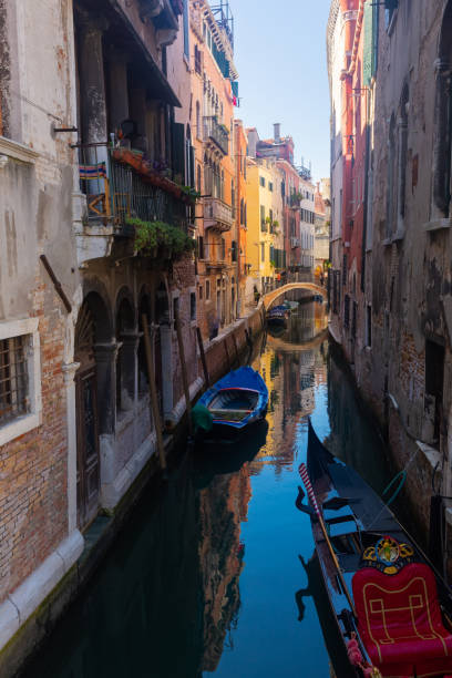 istock Bright colorful houses on Venetian lagoon, Venice 1178512108