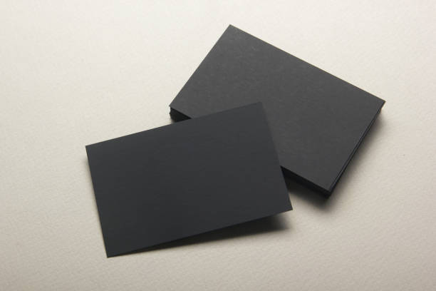 istock Business cards blank. Mockup on color background. Flat Lay. copy space for text 1178513816