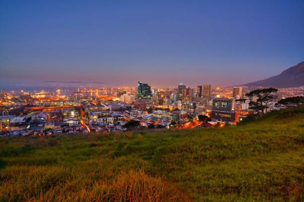 istock Cape Town city at night long exposure 1178514403