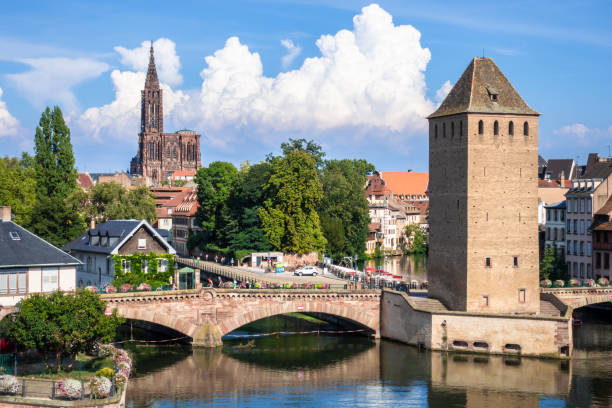 istock Strasbourg scenery water towers 1178516073