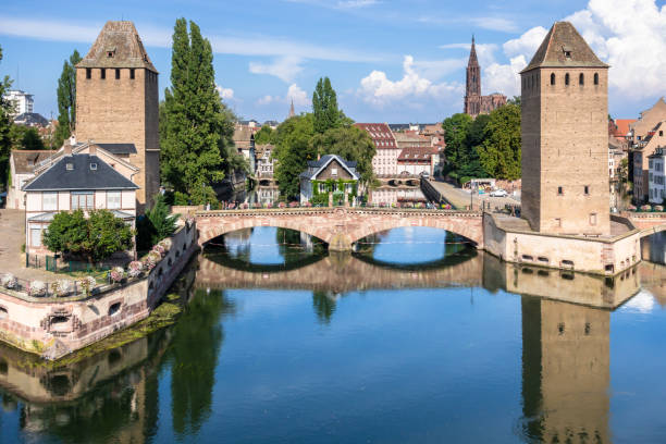 istock Strasbourg scenery water towers 1178516095