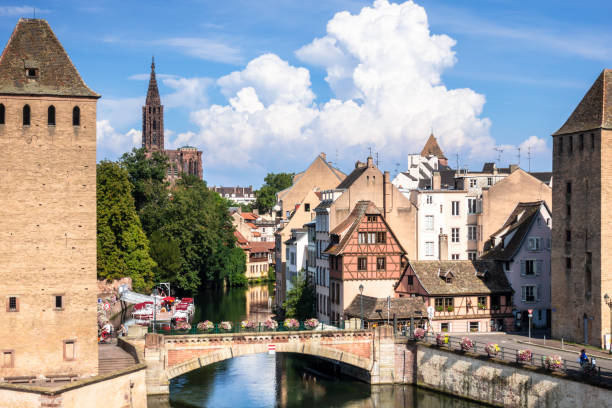 istock Strasbourg scenery water towers 1178516121
