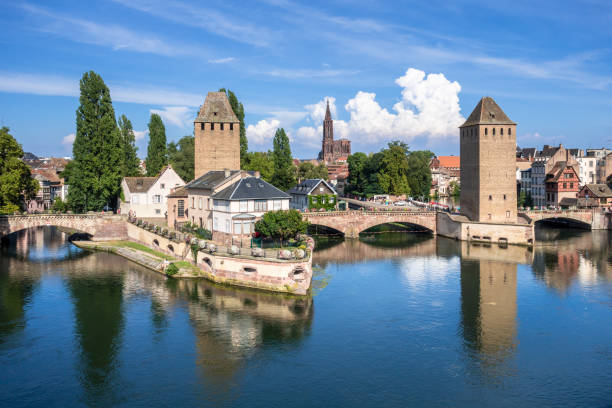 istock Strasbourg scenery water towers 1178516163
