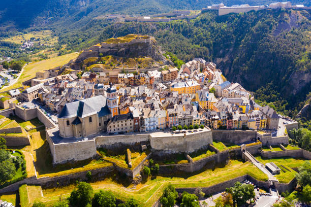 istock Aerial view of Briancon 1178517475