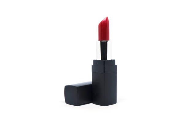 istock Red lipstick isolated on white background 1178519725