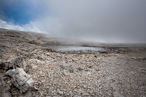 Trentino Alto Adige, Italy: The Dolomites - Pordoi Pass, Trekking to Piz Boè, Sella Group