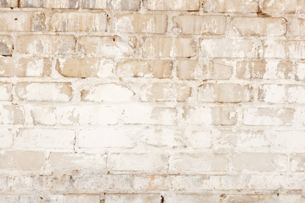 istock Texture, brick, wall, it can be used as a background . Brick texture with scratches and cracks 1178522221