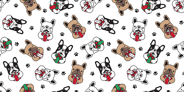 Ilustración de Perro Sin Costuras Patrón De Navidad Vector Francés Bulldog Santa Claus Huella Huella Caja De Regalo Bufanda Aislada Caricatura Repetir Fondo Fondo Fondo Fondo De Pantalla De Ilustración Diseño De Ilustración de Perro Sin Costuras Patrón De Navidad Vector Francés Bulldog Santa Claus Huella Huella Caja De Regalo Bufanda Aislada Caricatura Repetir Fondo Fondo Fondo Fondo De Pantalla De Ilustración Diseño De