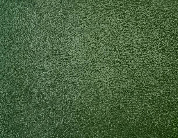 tło zielony ze skóry - leather green hide textured effect zdjęcia i obrazy z banku zdjęć