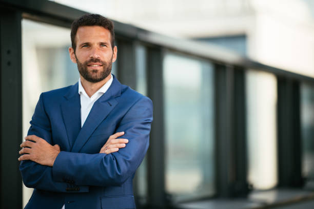 istock Portrait of handsome businessman 1178526428