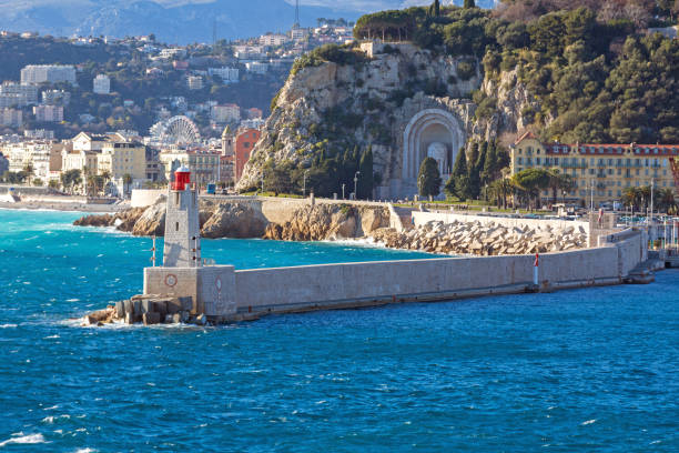istock Lighthouse Nice Jetty France 1178528334