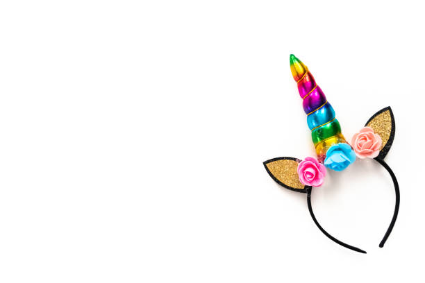 istock Colorful unicorn headband 1178528496