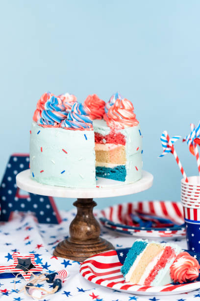 istock Cake, cookies, and fruit and vegetable snack tray 1178528729