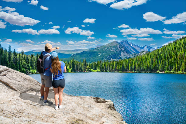 istock Couple enjoying time in the mountains. 1178539475