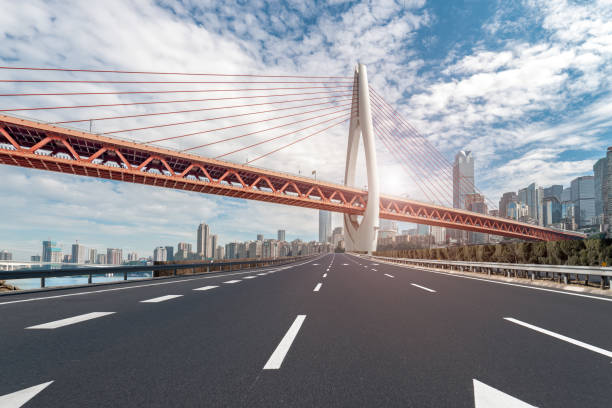 istock Chongqing urban architecture landscape road bridge 1178540782