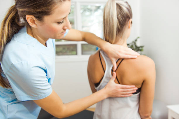 istock A Modern rehabilitation physiotherapist at work with client 1178541618