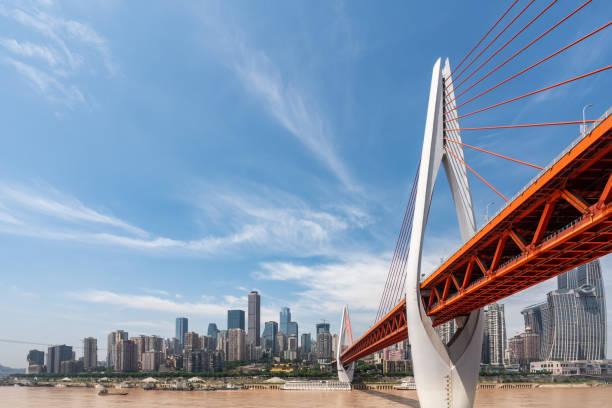 istock Chongqing urban architecture landscape road bridge 1178541642
