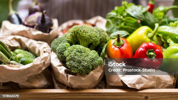 Close Up Of Fresh And Juicy Vegetables From Garden Bed Stock Photo - Download Image Now