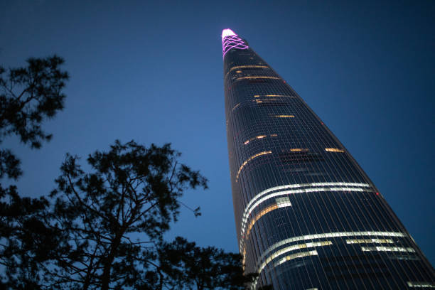 Photo of Directly above of Lottee World Tower in Seoul
