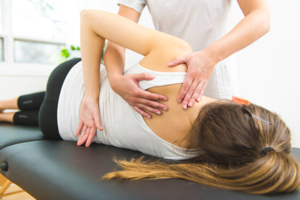 istock A Modern rehabilitation physiotherapist at work with client 1178547352