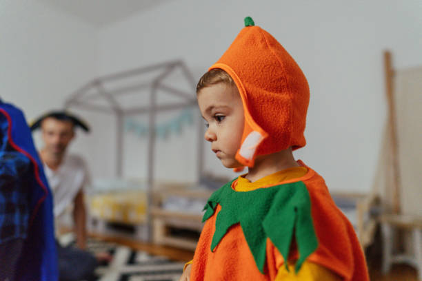 istock Cute little pumpkin is ready for Halloween 1178547385