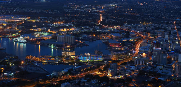 istock City skyline aerial view at night 1178550372