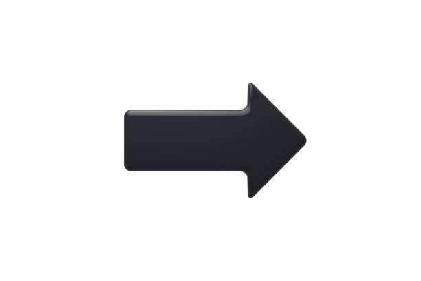 istock 3D illustration of arrow pointing right 1178552999