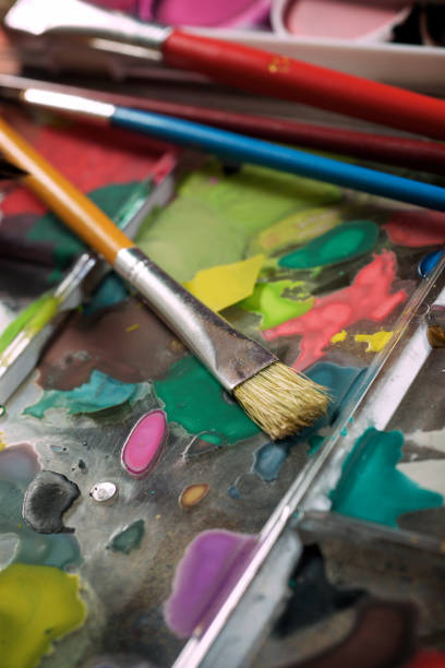 istock Watercolor equipment 1178554944
