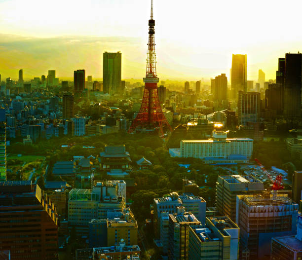 istock Evening of Tokyo 1178555417