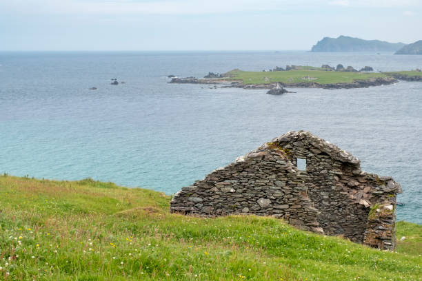 istock Abandoned roofless cottage on Blasket island 1178555530