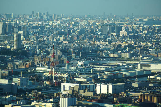 istock Cityscape seen from the Landmark Tower 1178556892