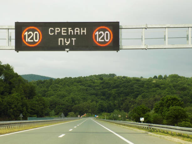 istock Speed limit signs on the highway 1178557117