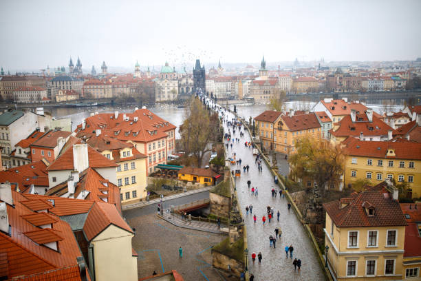 istock Top view of building in Prague 1178560197