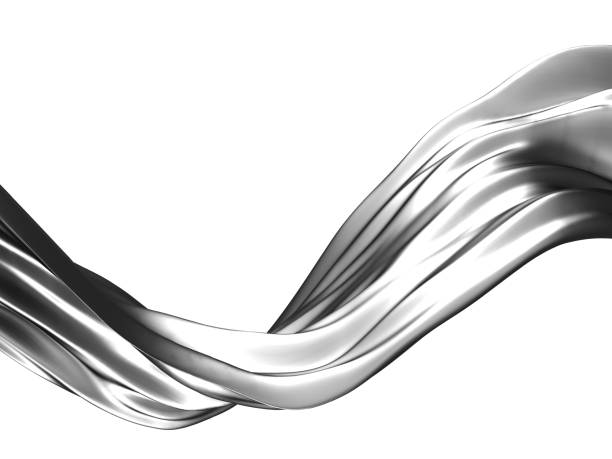 Silver liquid abstract shiny splash Silver liquid abstract shiny splash. 3d render illustration mercury metal stock pictures, royalty-free photos & images