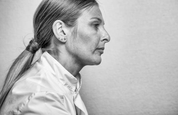 istock Portrait of a pensive doctor 1178560834