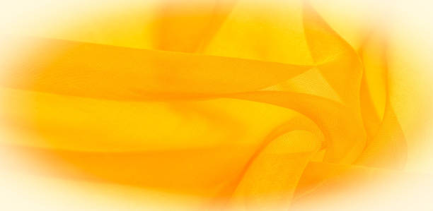 istock Texture of yellow silk fabric. It is also perfect for your design, clothes, posters. Be creative with beautiful project accents. This fabric is inspired by your inspiration. 1178562415