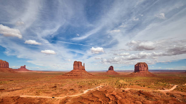 istock Panoramic view of the Monument Valley rock formations, USA. 1178562705
