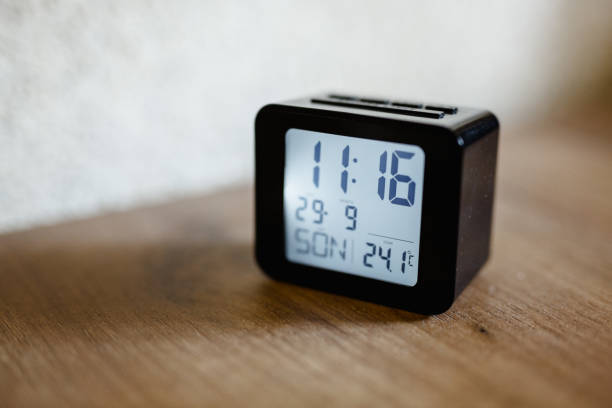 istock Alarm clock on a late morning 1178566103