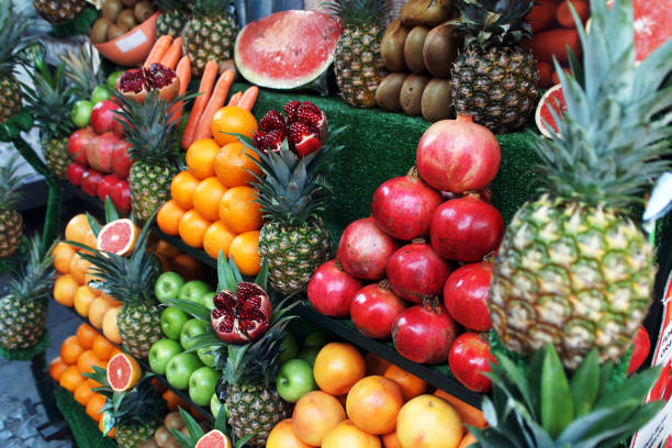 Fresh fruits for juice