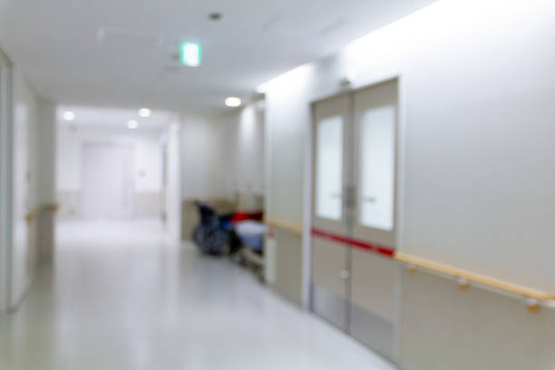 istock Corridor of ICU in a Hospital, defocused 1178570819