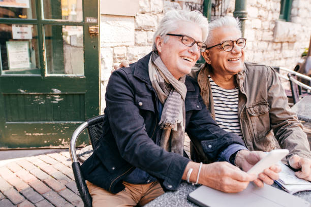 istock Planning adventure trip after retirement 1178574228