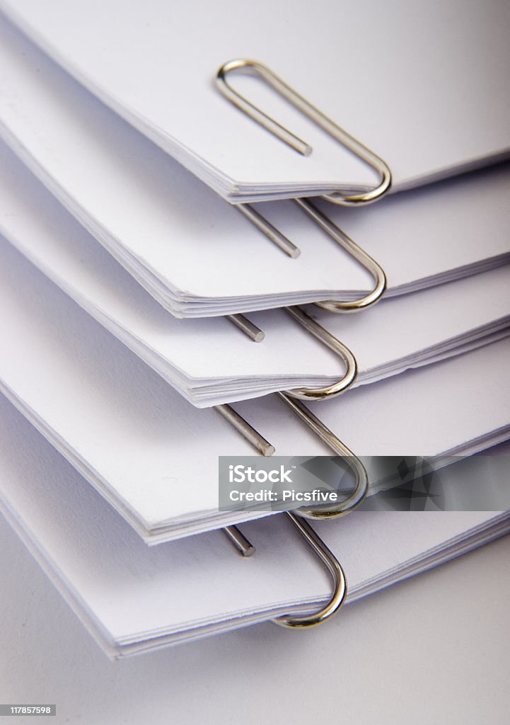 paperclips - Foto de stock de Artículo de papelería libre de derechos