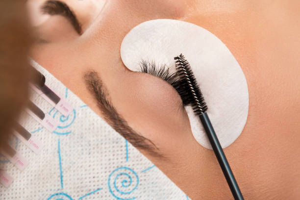 istock Procedure of eyelashes extension 1178581169