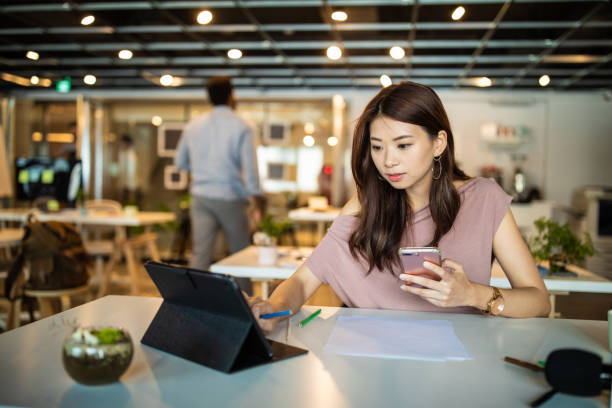 istock Merging business with the online world 1178581890
