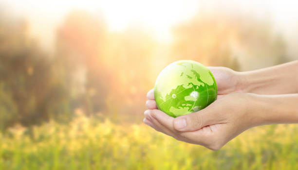 istock Globe ,earth in  hand, holding our planet glowing. Earth image provided by Nasa 1178582010